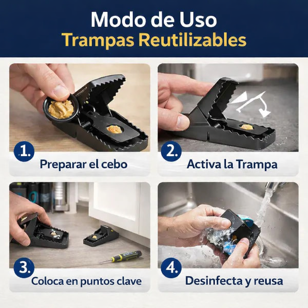 Trampa Para Ratones Efectivas y Seguras!