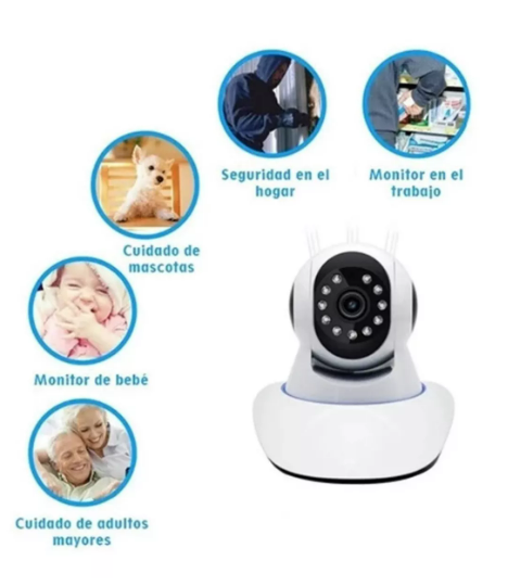 Camara Ip Seguridad Wifi 360