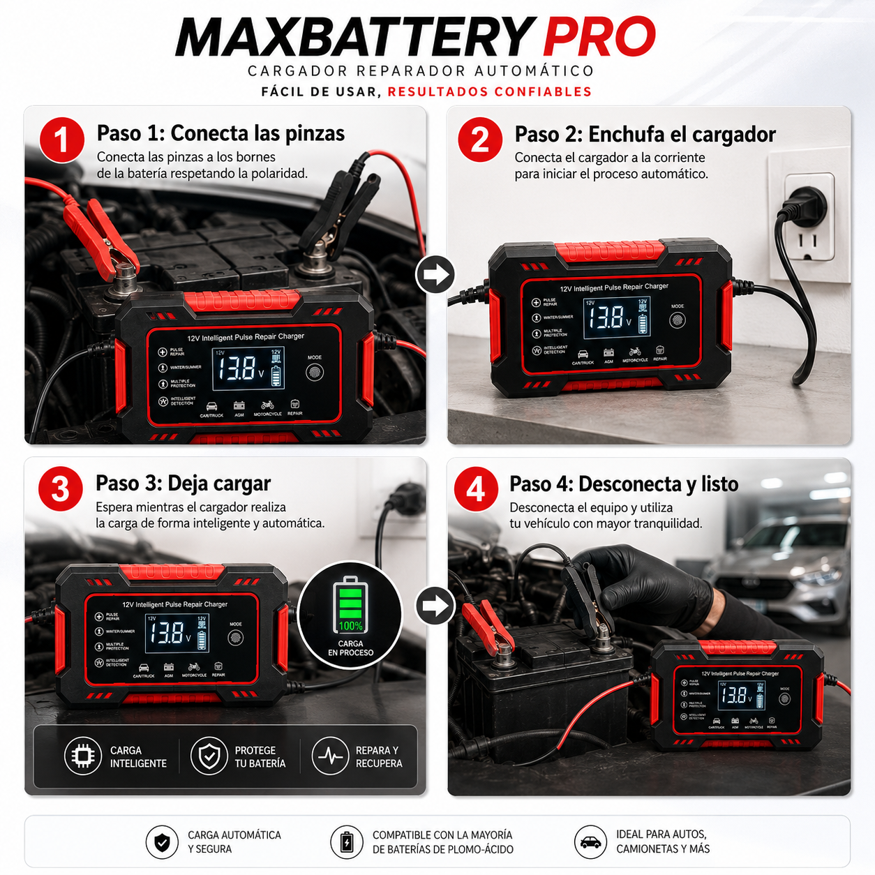 MaxBattery Pro - Protege y Recarga Tu Batería
