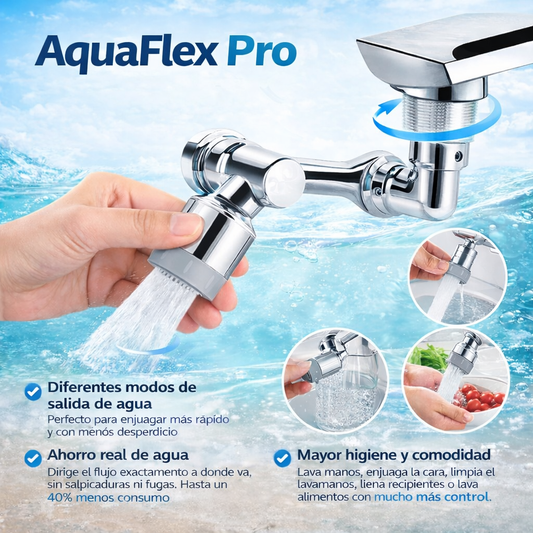 AquaFlex Pro - Controla el agua sin salpicar