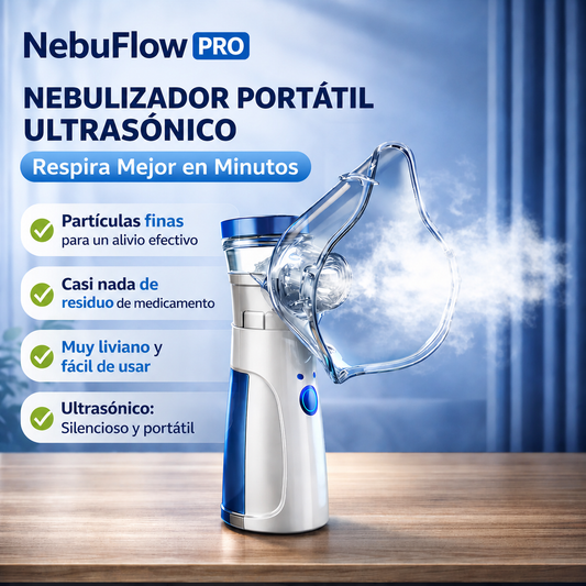 NebuFlow PRO - Alivio respiratorio en minutos