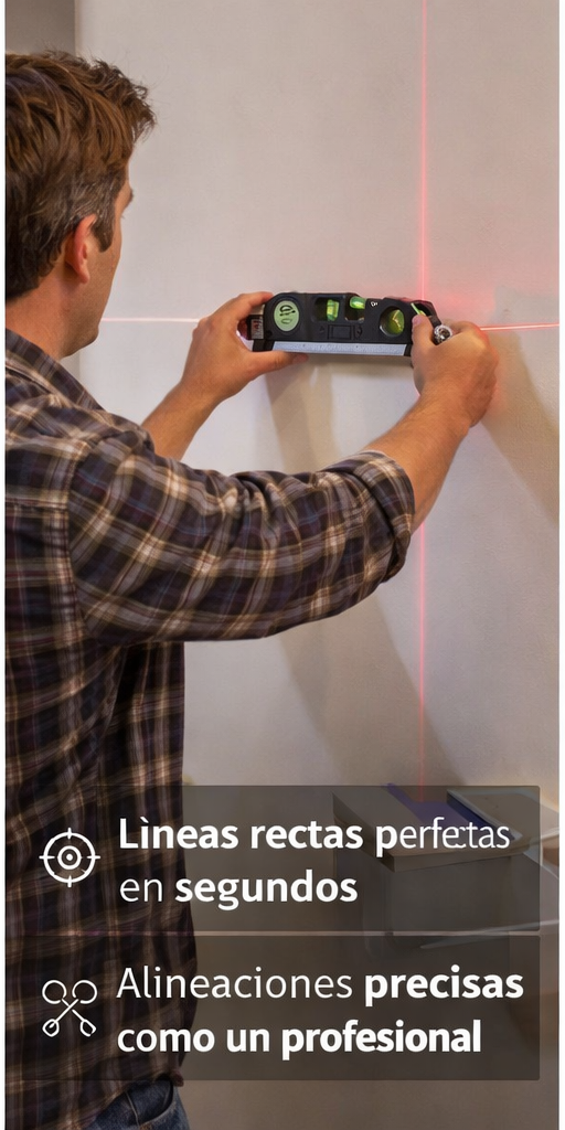 Nivel Láser Multifuncional 3 en 1